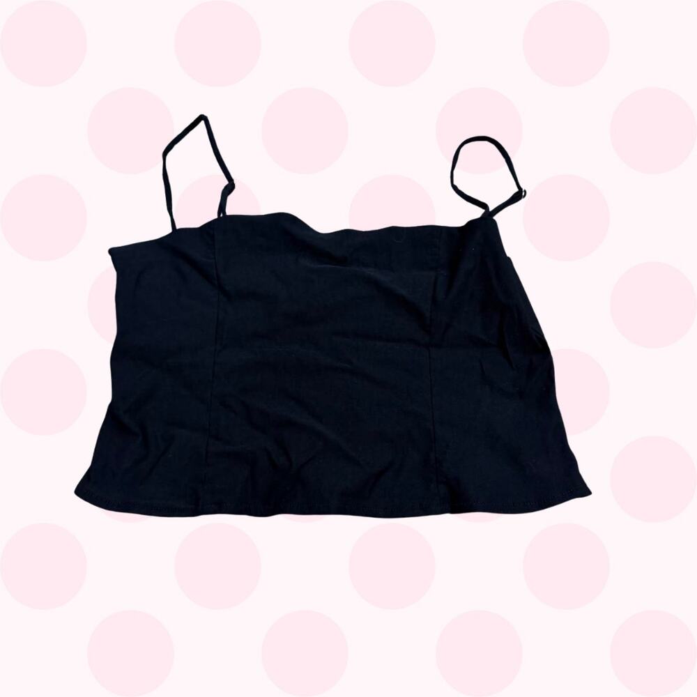 Princess polly black top size 10